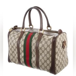 Vintage Gucci GG Plus Boston Bag